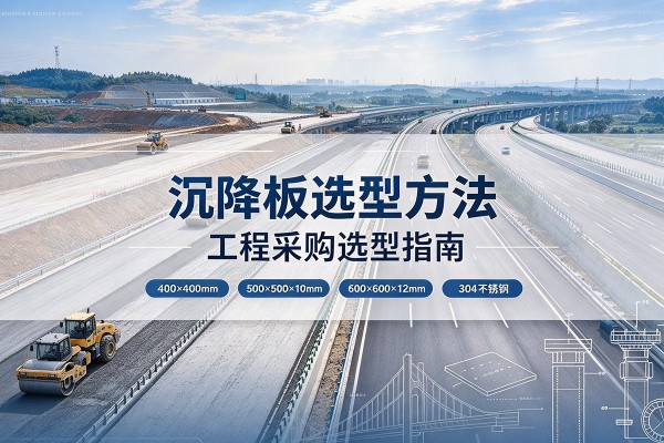 平泉沉降板选择方法