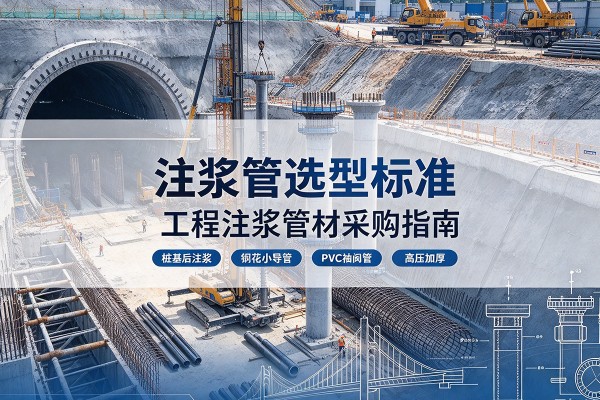 平泉注浆管选型标准