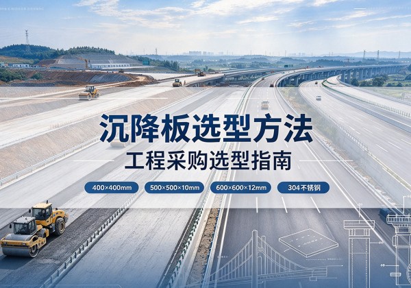 平泉沉降板选择方法