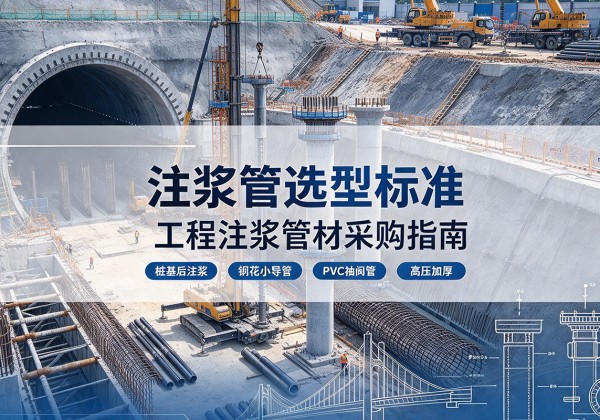 平泉注浆管选型标准